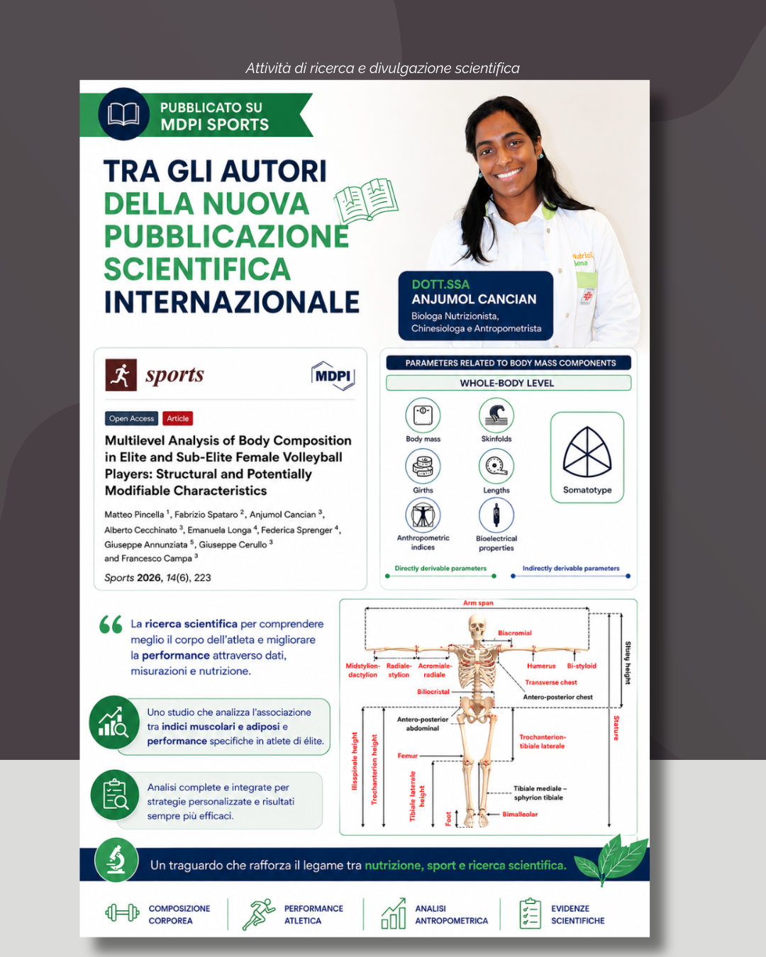 Nuova pubblicazione scientifica